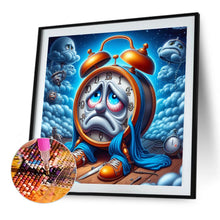 Load image into Gallery viewer, Diamond Painting - Full Round - Crying Alarm Clock (40*40CM)