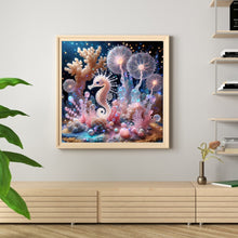 Load image into Gallery viewer, Diamond Painting - Full Round - Seahorse Seaweed (40*40CM)