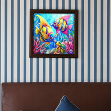 Load image into Gallery viewer, Diamond Painting - Full Round - Butterfly Fish (40*40CM)