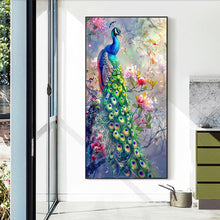 Load image into Gallery viewer, Diamond Painting - Full Round - Peacock (40*70CM)