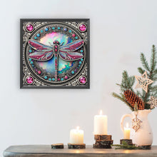Load image into Gallery viewer, Diamond Painting - Partial Special Shaped - Dragonfly (30*30cm)