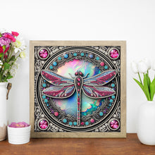 Load image into Gallery viewer, Diamond Painting - Partial Special Shaped - Dragonfly (30*30cm)