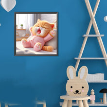 Load image into Gallery viewer, Diamond Painting - Full Round - Cute Cat (30*30CM)