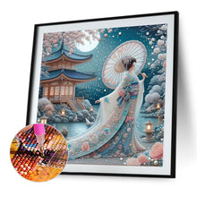 Load image into Gallery viewer, Diamond Painting - Full Round - Japanese Geisha Beauty (40*40CM)
