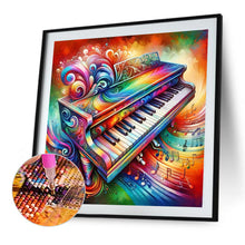 Load image into Gallery viewer, Diamond Painting - Full Round - Colorful Musical Instrument Piano (40*40CM)