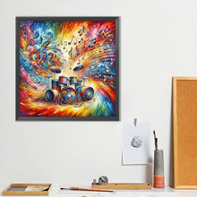 Load image into Gallery viewer, Diamond Painting - Full Round - Colorful Musical Instrument Drum Set (40*40CM)