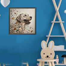 Load image into Gallery viewer, Diamond Painting - Full Round - Stone Art Puppy (30*30CM)
