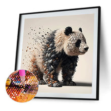 Load image into Gallery viewer, Diamond Painting - Full Round - Stone Art Panda (30*30CM)