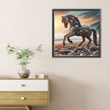 Load image into Gallery viewer, Diamond Painting - Full Round - Stone Art Horse (30*30CM)