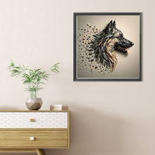 Load image into Gallery viewer, Diamond Painting - Full Round - Stone Art Wolf (30*30CM)