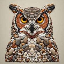 Load image into Gallery viewer, Diamond Painting - Full Round - Stone Art Owl (30*30CM)