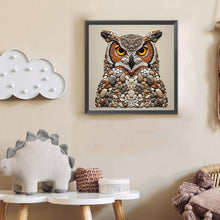 Load image into Gallery viewer, Diamond Painting - Full Round - Stone Art Owl (30*30CM)