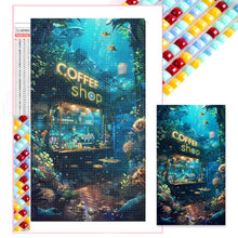 Load image into Gallery viewer, Diamond Painting - Full Square - Undersea Coffee (40*70CM)