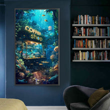 Load image into Gallery viewer, Diamond Painting - Full Square - Undersea Coffee (40*70CM)