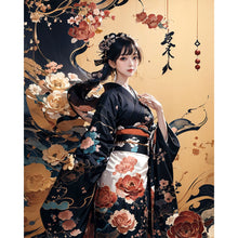 Load image into Gallery viewer, Diamond Painting - Full Square - Kimono Girl (40*50CM)