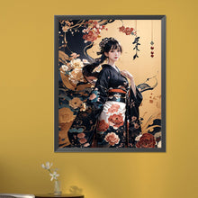 Load image into Gallery viewer, Diamond Painting - Full Square - Kimono Girl (40*50CM)