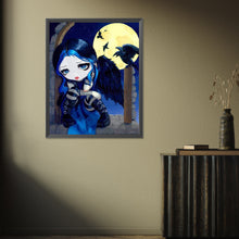 Load image into Gallery viewer, Diamond Painting - Full Square - Crow Girl (40*50CM)