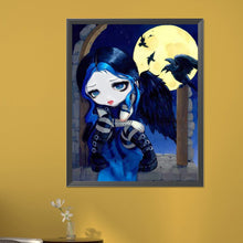 Load image into Gallery viewer, Diamond Painting - Full Square - Crow Girl (40*50CM)