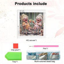 Load image into Gallery viewer, Diamond Painting - Partial Special Shaped - Funny Old Lady (30*30cm)