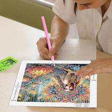 Load image into Gallery viewer, Diamond Painting - Partial Special Shaped - Elegant Woman (30*30cm)