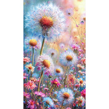 Load image into Gallery viewer, Diamond Painting - Full Round - Dandelion Flowers (40*70cm)
