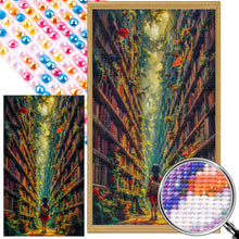 Load image into Gallery viewer, AB Diamond Painting - Full Round - Girl In The Bookshelf (40*70CM)