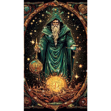 Load image into Gallery viewer, AB Diamond Painting - Full Round - Old Wizard (40*70CM)
