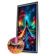 Load image into Gallery viewer, AB Diamond Painting - Full Round - Flower Girl (40*70CM)