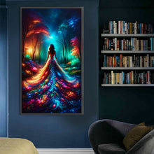 Load image into Gallery viewer, AB Diamond Painting - Full Round - Flower Girl (40*70CM)