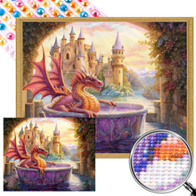 Load image into Gallery viewer, AB Diamond Painting - Full Round - Dragon (50*40CM)