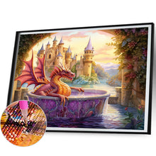 Load image into Gallery viewer, AB Diamond Painting - Full Round - Dragon (50*40CM)
