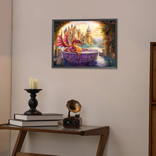 Load image into Gallery viewer, AB Diamond Painting - Full Round - Dragon (50*40CM)
