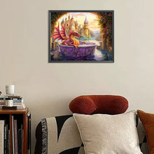 Load image into Gallery viewer, AB Diamond Painting - Full Round - Dragon (50*40CM)