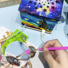 Load image into Gallery viewer, Diamond Aid Tool Portable Vacuum Diamond Painting Pen Kit (Starry Sky Cat)