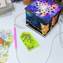 Load image into Gallery viewer, Diamond Aid Tool Portable Vacuum Diamond Painting Pen Kit (Starry Sky Cat)