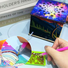 Load image into Gallery viewer, Diamond Aid Tool Portable Vacuum Diamond Painting Pen Kit (Sunset Mountain)