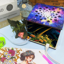 Load image into Gallery viewer, Diamond Aid Tool Portable Vacuum Diamond Painting Pen Kit (Sunset Mountain)