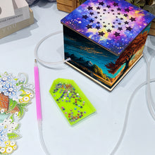 Load image into Gallery viewer, Diamond Aid Tool Portable Vacuum Diamond Painting Pen Kit (Sunset Trees)