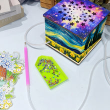 Load image into Gallery viewer, Diamond Aid Tool Portable Vacuum Diamond Painting Pen Kit (Starry Sky Village)