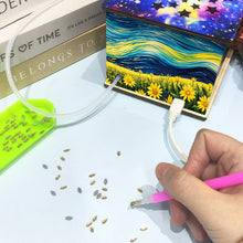 Load image into Gallery viewer, Diamond Aid Tool Portable Vacuum Diamond Painting Pen Kit (Starry Sky Village)