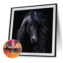 Load image into Gallery viewer, AB Diamond Painting - Full Round - Dark Horse (50*50CM)