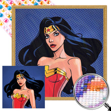 Load image into Gallery viewer, AB Diamond Painting - Full Round - Wonder Woman (50*50CM)