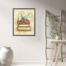 Load image into Gallery viewer, AB Diamond Painting - Full Round - Dragon On The Book (40*50CM)