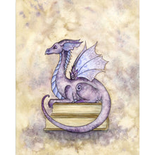 Load image into Gallery viewer, AB Diamond Painting - Full Round - Dragon On The Book (40*50CM)