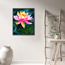 Load image into Gallery viewer, AB Diamond Painting - Full Round - Multi-Colored Lotus (40*50CM)
