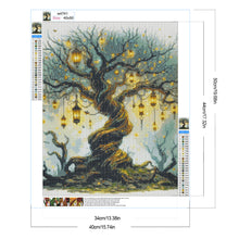 Load image into Gallery viewer, Diamond Painting - Full Round - Lamp-Hanging Dead Tree (40*50CM)
