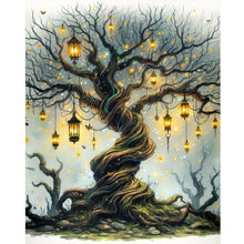 Load image into Gallery viewer, Diamond Painting - Full Round - Lamp-Hanging Dead Tree (40*50CM)