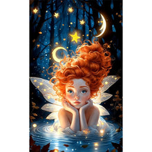 Load image into Gallery viewer, Diamond Painting - Full Round - Moon Fairy Girl (40*65CM)