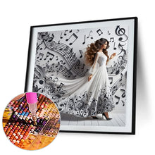 Load image into Gallery viewer, Diamond Painting - Full Round - Girl With Beautiful Skirt (40*40CM)