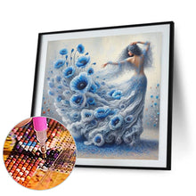 Load image into Gallery viewer, Diamond Painting - Full Round - Girl With Beautiful Skirt (40*40CM)
